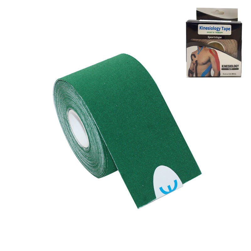 Generic Muscle Stickers Special Strap Bandage Achilles Tendon Muscle Sticker Self-adhesive Tape Muscle Internal Effect Sticker Basketball Badminton Dark green