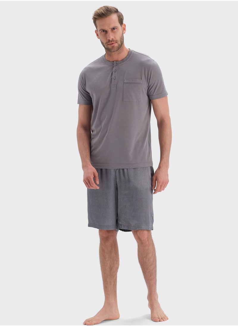dagi - Nightwear T-Shirt & Trouser Set - Image 1