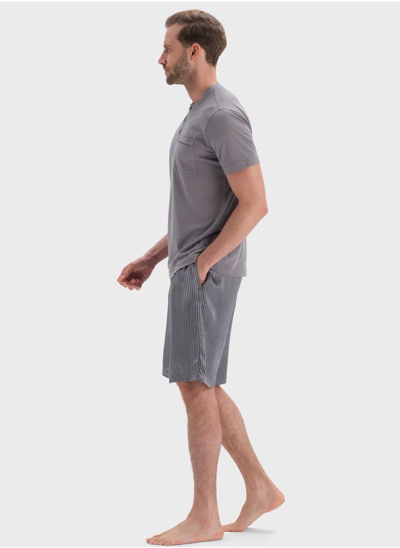 dagi - Nightwear T-Shirt & Trouser Set - Image 1