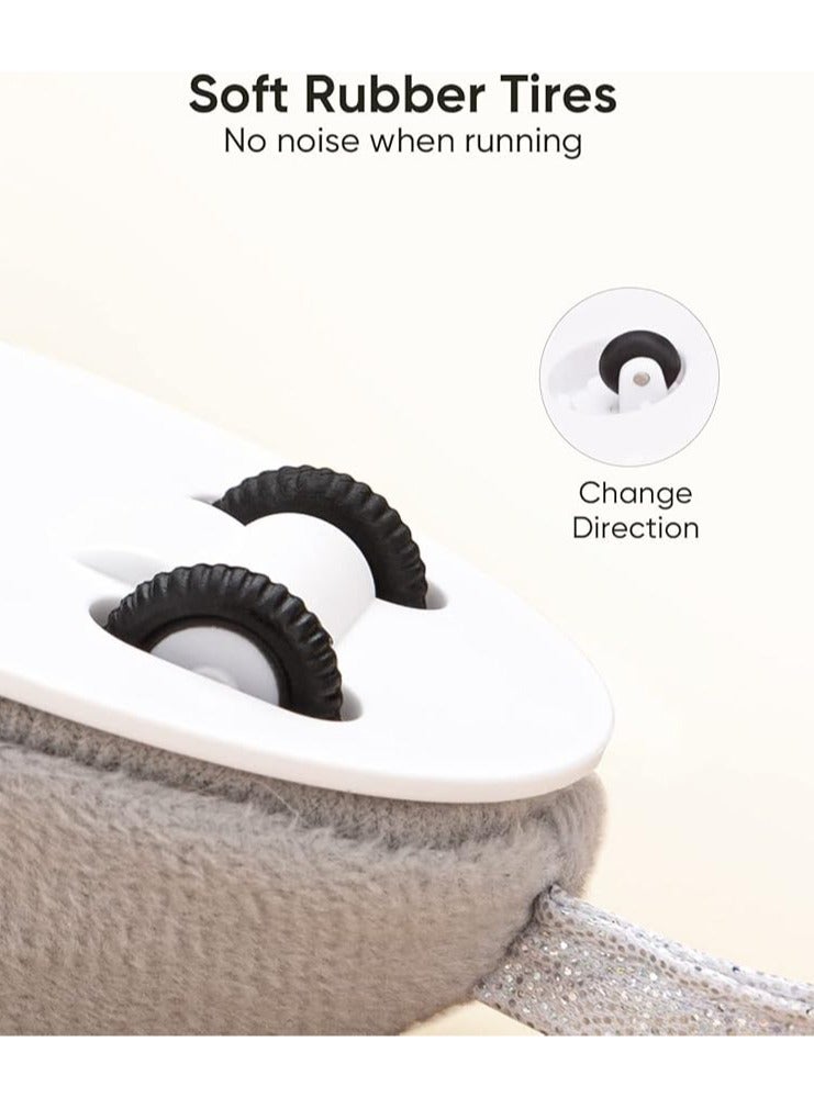 general Interactive Cat Toy, Toys for Indoor Cats Cat Feather Toys Automatic Cat Toy Cat Mouse Toy with Feather Tail Kitty Toys with USB Charging - Image 3