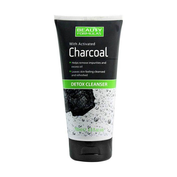 Beauty Formulas Charcoal Detox Cleanser 150 ml