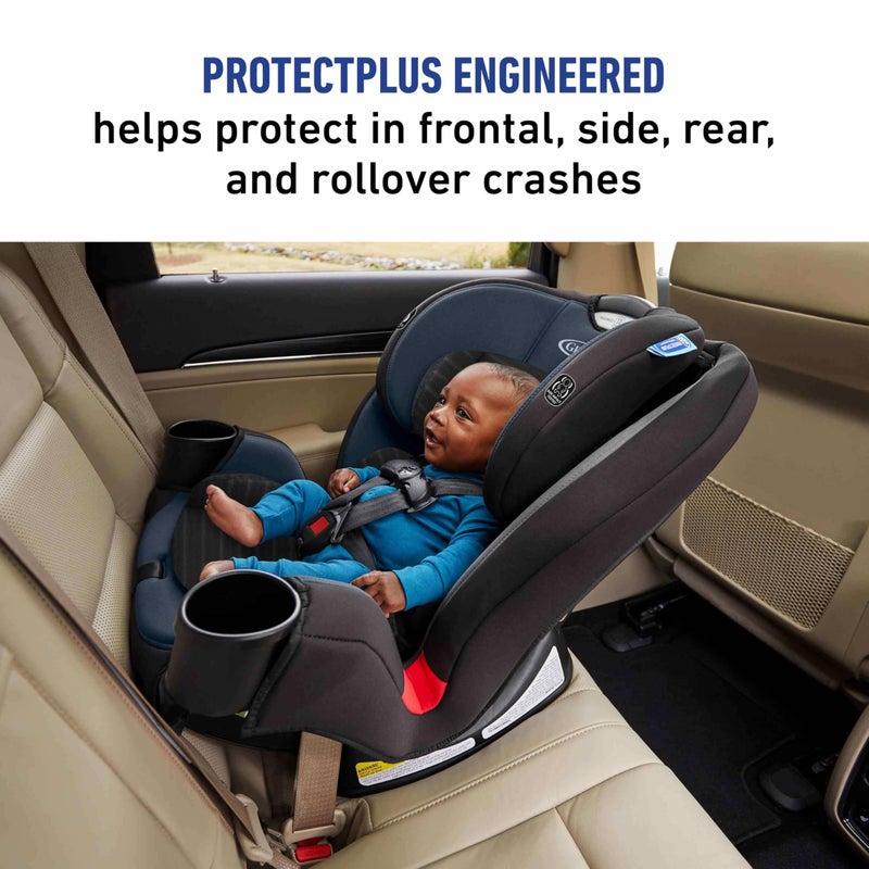 Graco TriRide 3-in-1 Reclining Car Seat, Clybourne - Rear & Forward Facing Car Seat, Highback Booster, Adjustable Headrest - Image 3