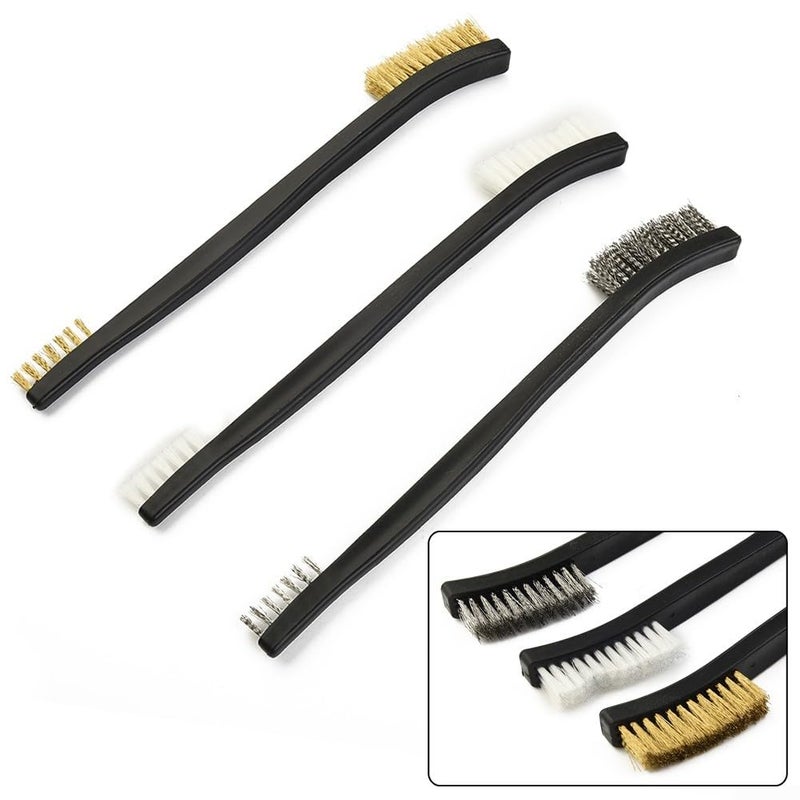 5 Pack Copper Wire Double Headed Brushes for Restoration Projects - Image 3