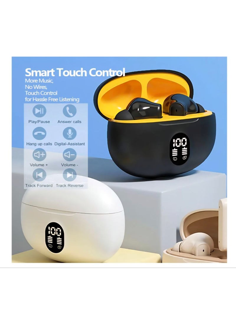 Wireless Earbuds  Headphones, TWS Stereo Earphones with Touch Control, Power Bank Case HiFi Stereo Sound - Image 4