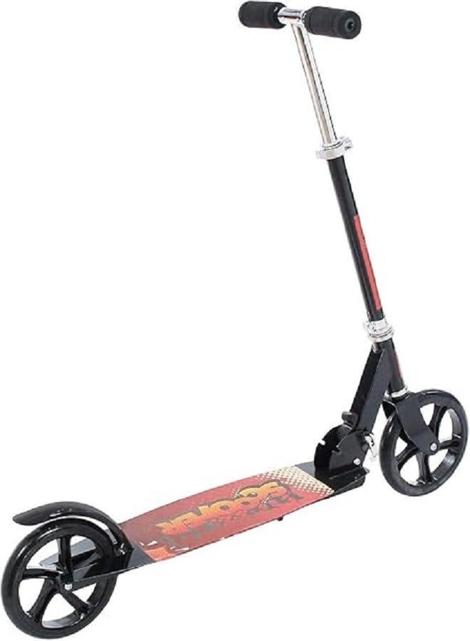 Foldable Jumbo Scooter With Brake - Heavy Duty Metal Body - Image 3