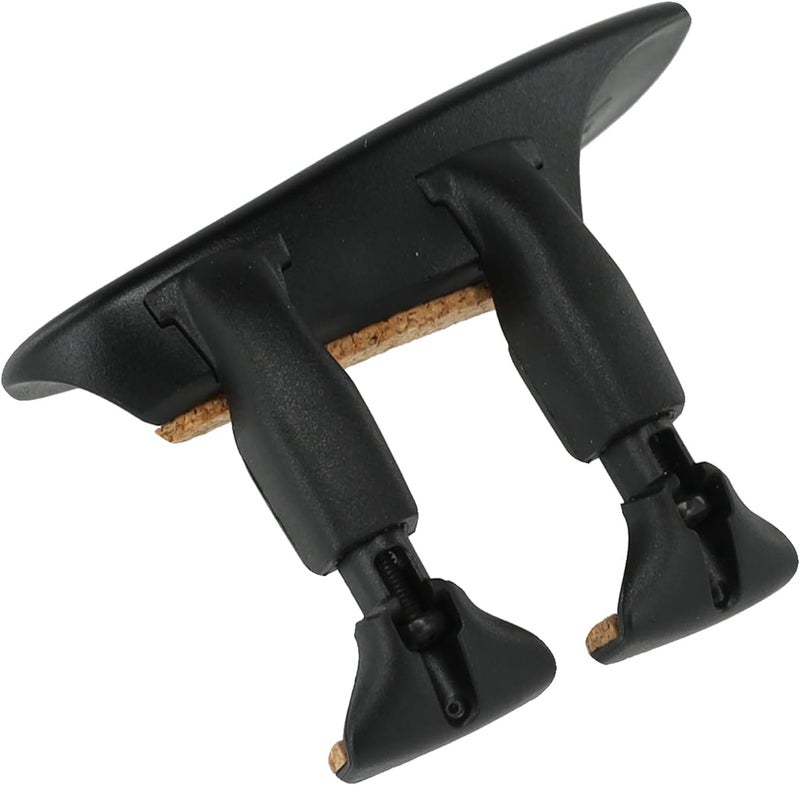 Wittner 250251 1/8-1/16 Inches Composite Chin Rest for Violin, Side Mount, Anatomically Designed - Image 2