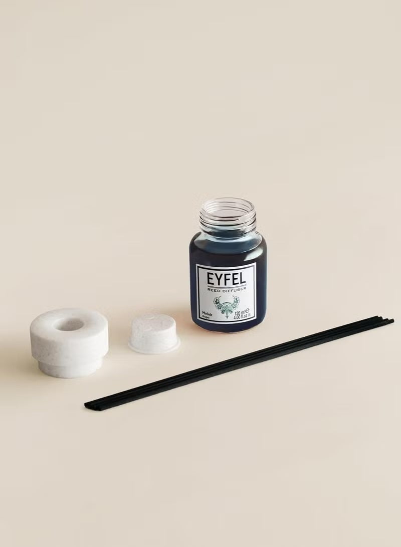 آيفيل مجموعة معطرات جو برائحة التوت الأسود من أنجل - زيت عطري للغرف يدوم طويلًا | معطر جو للمنزل، والمكتب، والحمام - زجاجة أنيقة مع أعواد - ١٢٠ مل - Image 2