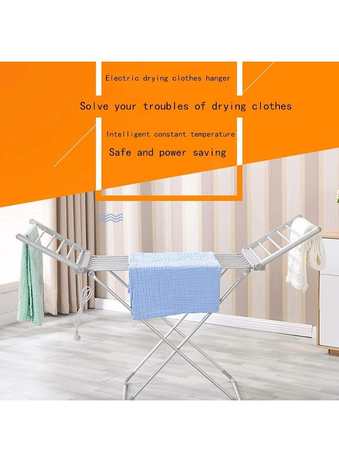 Aluminum Electric Clothes Hanger, Foldable Portable Clothes Drying Rack, Indoor Outdoor Household Towel Rack, Quick Drying Clothesline  - Image 3