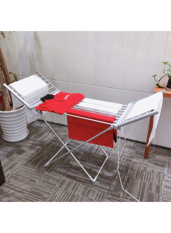 Aluminum Electric Clothes Hanger, Foldable Portable Clothes Drying Rack, Indoor Outdoor Household Towel Rack, Quick Drying Clothesline  - Image 2