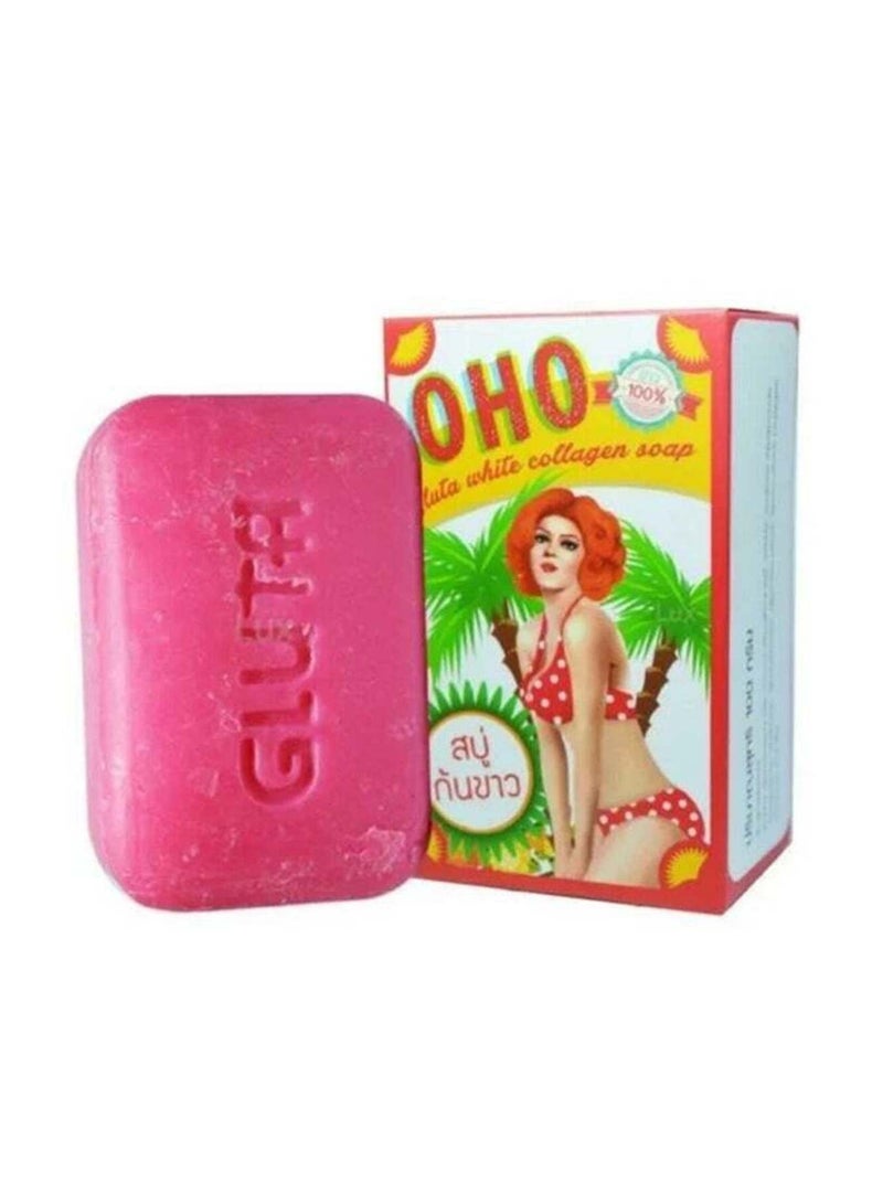 OHO - Complete Body Whitening & Scrub Set (Gluta White Soap 100g + Collagen Spa Salt Scrub 300g) - Image 4