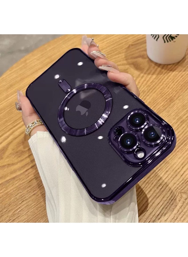 IPHONE  16 Pro Star Flash Diamond PC hard shell comes with a lens film - Image 1