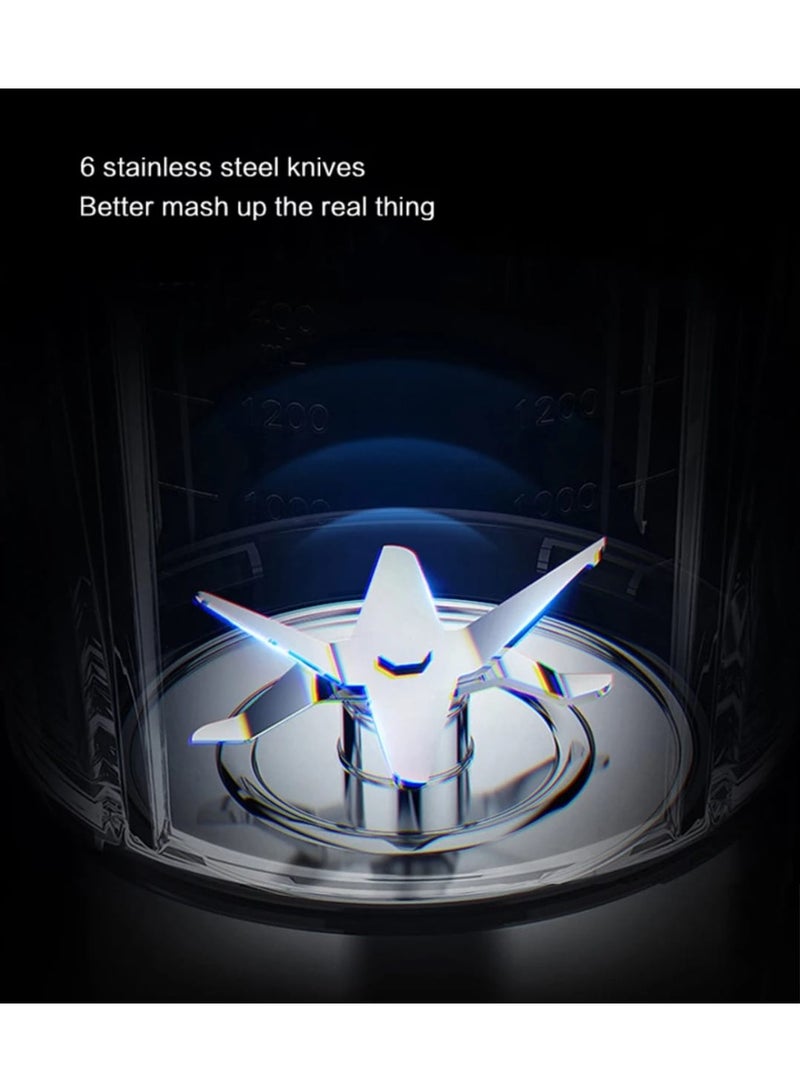 سيلفر كريست خلاط احترافي عالي التحمل 4500 واط 2.5 لتر - Image 4