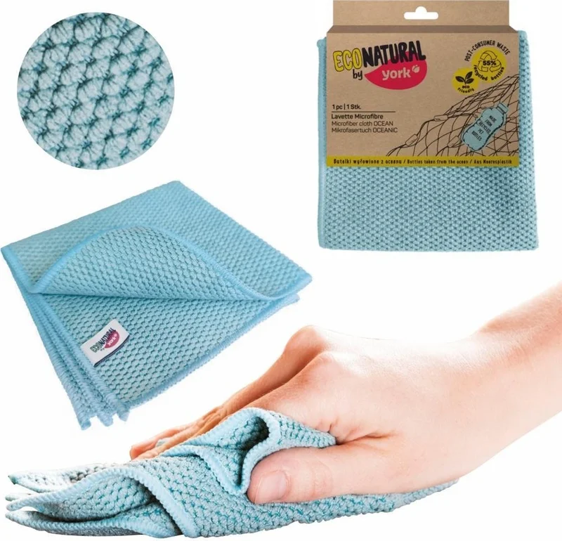 مينيهوم York Econatural Oceanic Microfiber Cleaning Cloth 30 x 30 cm