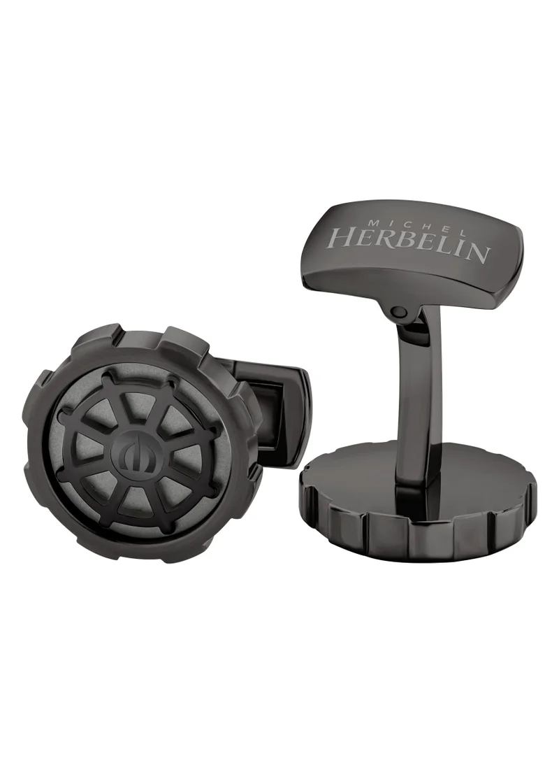 ميشيل هيربيلين Grey Plating Cufflink