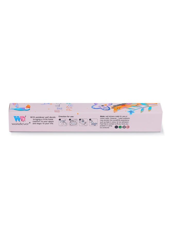 wondever Ocean Seaweed Grass Wall Stickers Turtle Under The Sea Peel and Stick Wall Art Decals for Baby Nursery Kids Bedroom Bathroom - Image 5