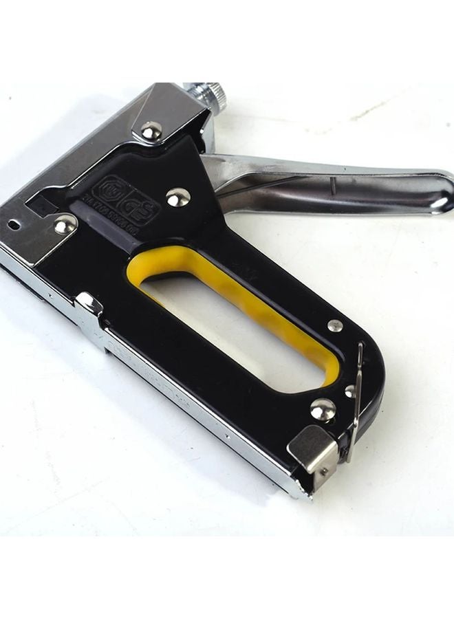 Silvery 3 In 1 Heavy Duty Staple Gun Manual Nail Gun For DIY Home Furniture Wood Frame - Image 4