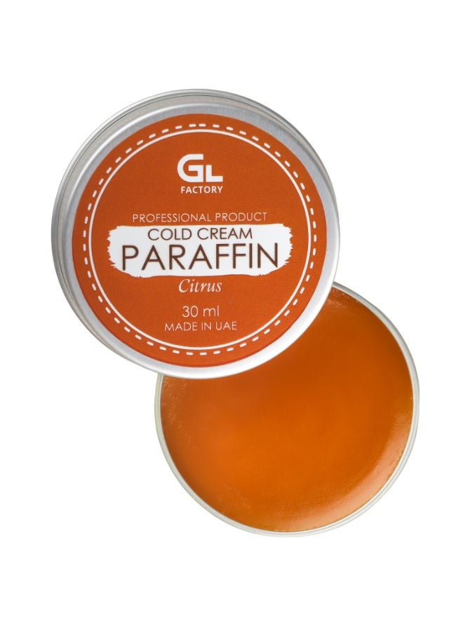 GL Factory Cold Cream Paraffin for Skin Deep Moisturize, Soften and Protect No-Heat Convenience Citrus - Image 1