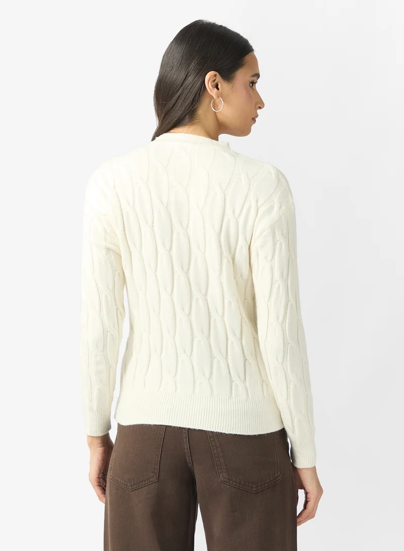 ELLA Cable Knit Sweater