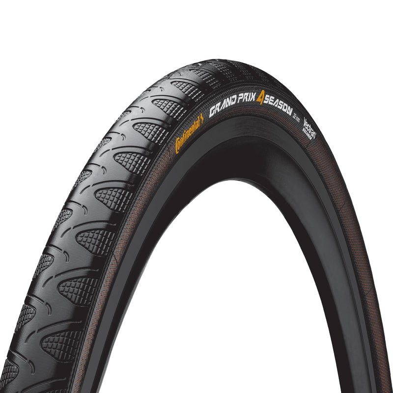 Continental Grand Prix 4-Season Bicycle Tire (700x23, Wire Beaded, Black) - Image 3