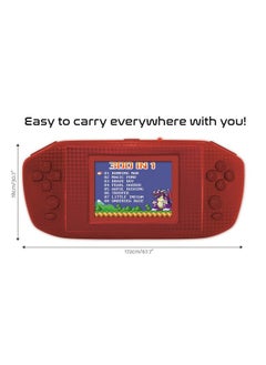 Lexibook 300 Video Game Handheld Console - Red  - Image 3