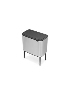 Raxoom 315848 bo touch bin with plastic bucket, 36 l-matt steel fingerprint proof, 1 inner  - Image 3