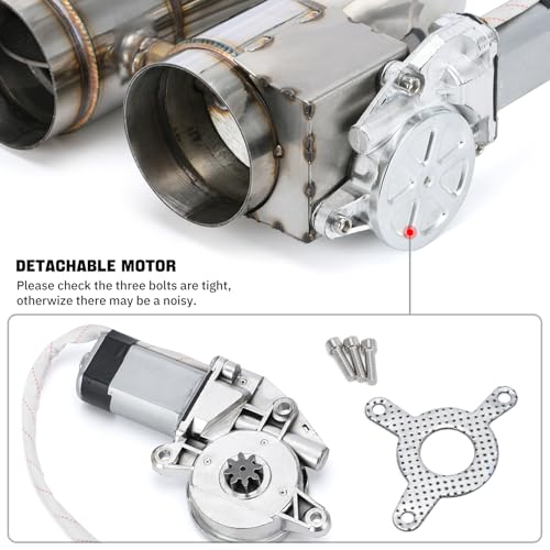 PQY Universal 3 Inch Stainless Steel Exhaust Pipe Kit - Image 5