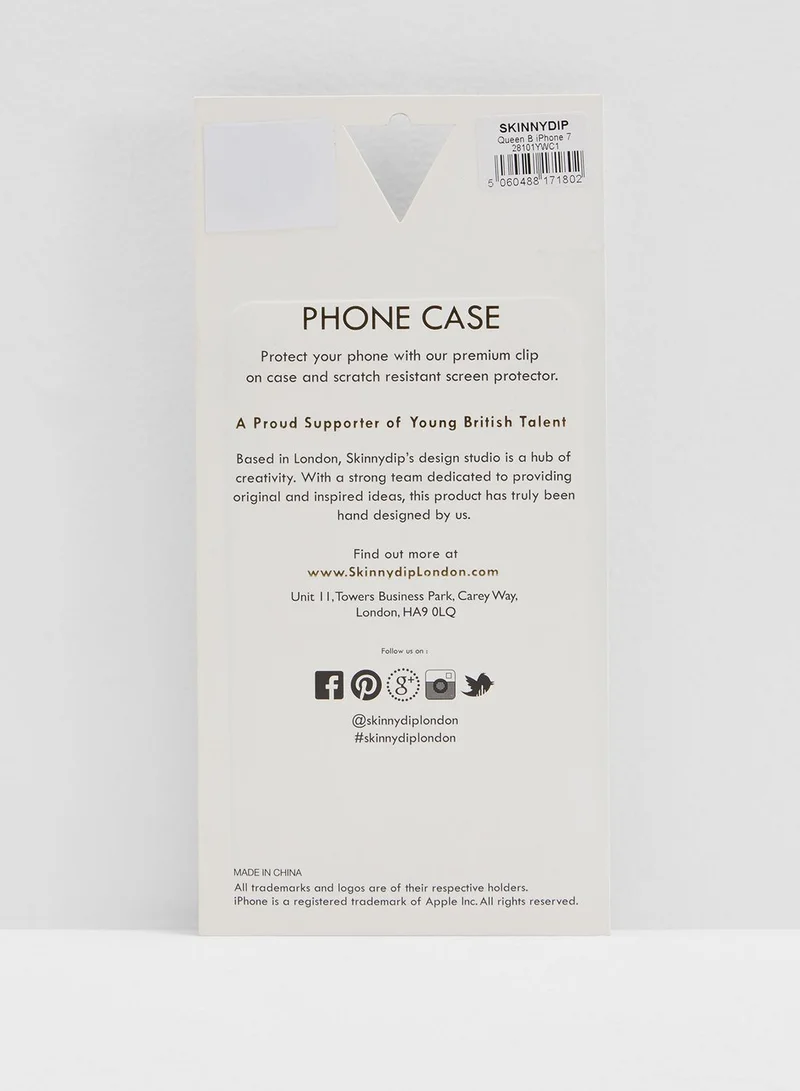 Skinnydip London Queen B iphone 7 Case