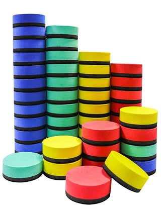 48 Pack Round Whiteboard Eraser Magnetic Whiteboard Dry Erase Erasers Chalkboard Cleaner Wiper for Kids and Classroom Teacher Supplies Home and Office - pzsku/Z6A2382C0703E0C8C731CZ/45/_/1705127452/4b98dbdb-51db-4fb8-82f4-beaa1f3c5bc8