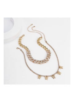 Women's Multi-layer Chain Butterfly Decor Necklace