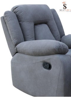 SULSHA Modern Style Ideal Design Dawson Relaxing Recliner Single Living Room Sofa For The Perfect Stylish Home Grey  - Image 4