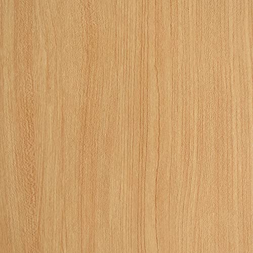 Sevalo Wood Contact Paper Wood Peel and Stick Wallpaper Light Wooden Grain Contact Paper for Cabinets and Drawers Self Adhesive Removable Wallpaper 17.7inW 276inL Oak Natural Easy to Install & Clean - Image 1