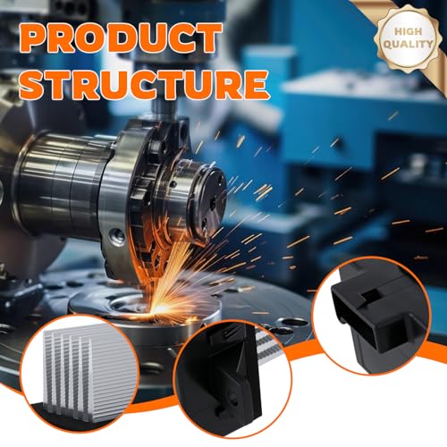 GoaMotors محرك مقاوم هواء HVAC من GoaMotors 8E5Z19E624A متوافق مع فورد فيوجن 2006-2012 ومتوافق مع لينكولن MKZ 2007-2012 وزيفير 2006 ومتوافق مع ميركوري ميلان 2006-2011 - Image 3