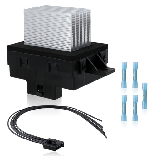GoaMotors محرك مقاوم هواء HVAC من GoaMotors 8E5Z19E624A متوافق مع فورد فيوجن 2006-2012 ومتوافق مع لينكولن MKZ 2007-2012 وزيفير 2006 ومتوافق مع ميركوري ميلان 2006-2011 - Image 1