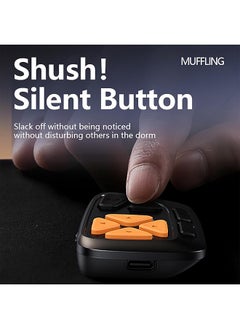 erorex Bluetooth Remote Control Page Turner Mute Button Phone Camera Video Recording Remote With 10M Remote Control Distance For Ios 15.0 Or For Android 8.0 Above Black  - Image 3