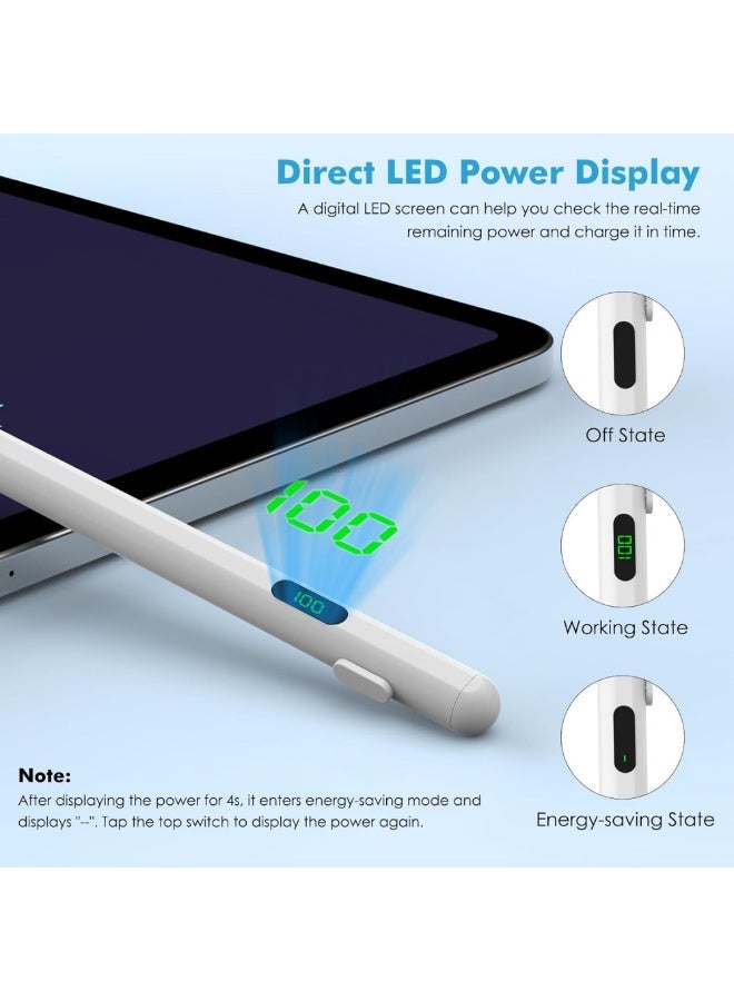 Stylus Pen for Touch Screen, Active Universal Stylus Pen Compatible with  iPad / Smartphone, with Power Display  - Image 5