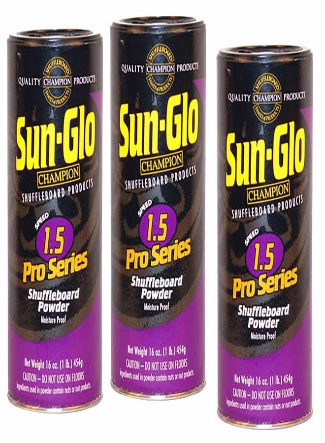 Sun-Glo Speed 1.5 (Pro Series) Shuffleboard Powder Wax – The Professional’s Choice for Speed & Accuracy – 16 oz Shaker Can - Image 3