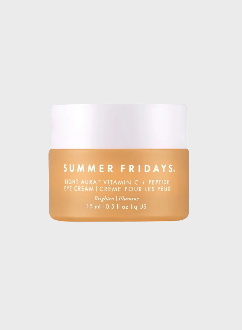 SUMMER FRIDAYS Light Aura - Vitamin C + Peptide Eye Cream
