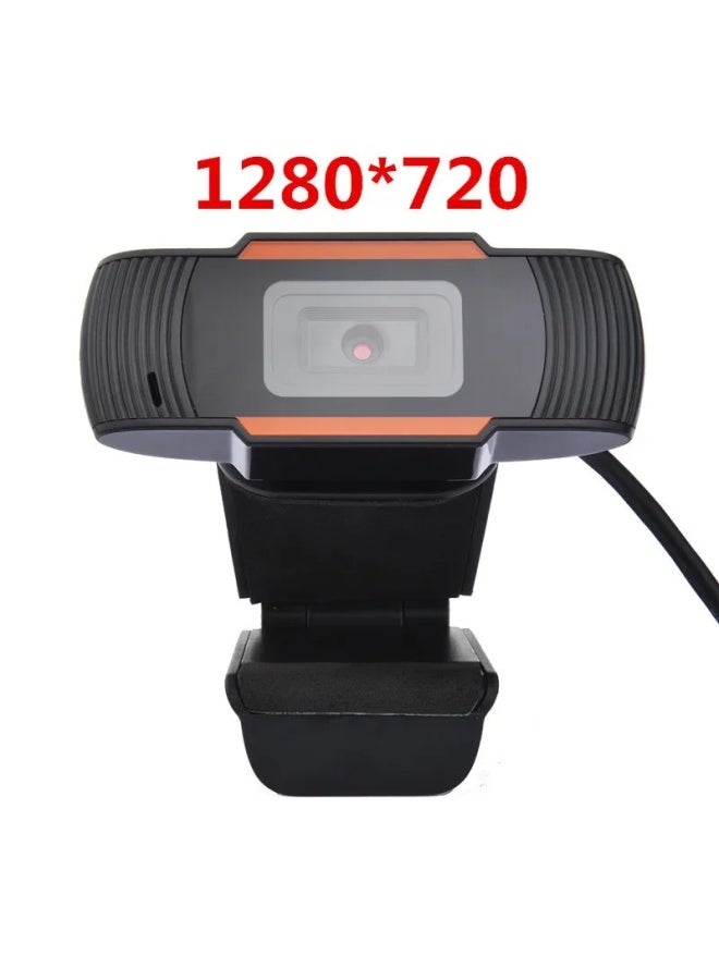 High Definition 1080p Computer Webcam For TV Live Broadcast USB Laptop Video Chat Camera GPS Navigation Motorcycle Equipment Acc-Color:Black 1280*720p - Image 3