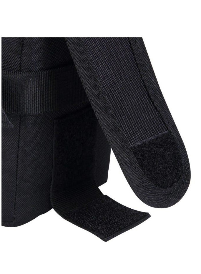 EIRMAI EMB-L2060 Model Eirmai lens bag for 100mm lenses with dual safety locks. Made of nylon in black. - Image 5