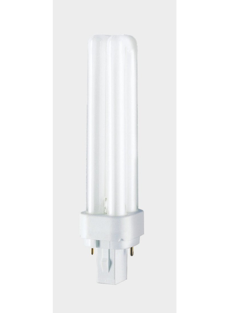 Osram Dulux D 18W Cool White 4000K Compact Fluorescent Bulb 2-Pin Pack of 10 - Image 4