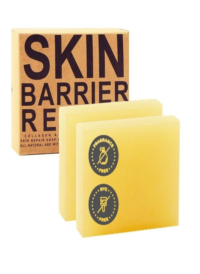 SKINLYTE صابون/سيروم سكينلايت المتطور لإصلاح حاجز البشرة بسرعة مع الكولاجين والكيراتين والببتيدات المتعددة وعوامل النمو - معزز السيراميدات وترطيب الماء الجزيئي الحقيقي - عبوة من قطعتين - Image 1