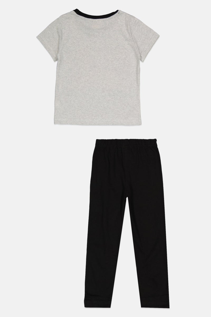 MARVEL Toddlers Boy 2 Pcs Graphic Print Top And Bottom Pajama Set, Multicolor - Image 2