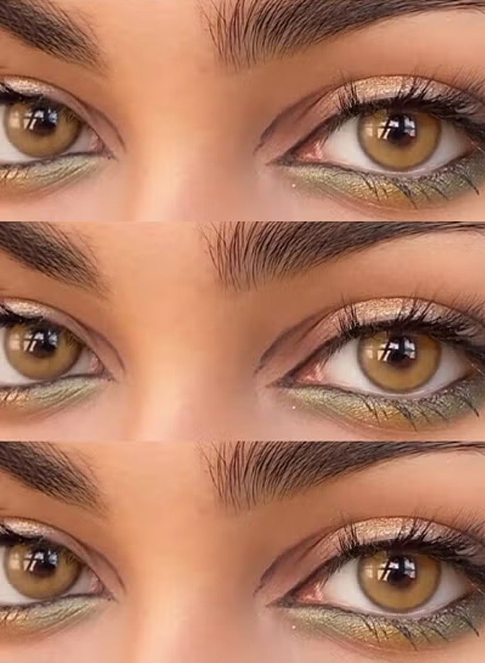 سيدة جديدة عدسات لاصقة ملونة بنية من فريش ليدي للاستخدام السنوي - Image 5