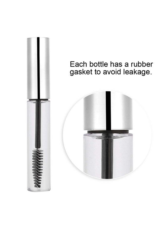 TMISHION - 10Ml Empty Mascara Tube With Eyelash Wand, Empty Mascara Container Bottle, Portable Reusable Refillable Diy Container Mascara Brush For Home And Travel(1) - Image 1