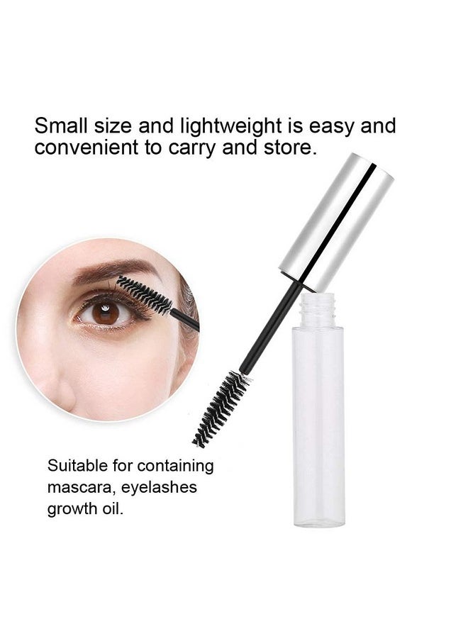 TMISHION - 10Ml Empty Mascara Tube With Eyelash Wand, Empty Mascara Container Bottle, Portable Reusable Refillable Diy Container Mascara Brush For Home And Travel(1) - Image 1