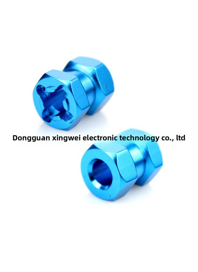 Generic 12mm Hexagon Lengthened Widened Shaft Joiner Climbing Car D90 AX10 CC01 F350-Color:Purple 15mm-Proportion:1:10  - Image 4