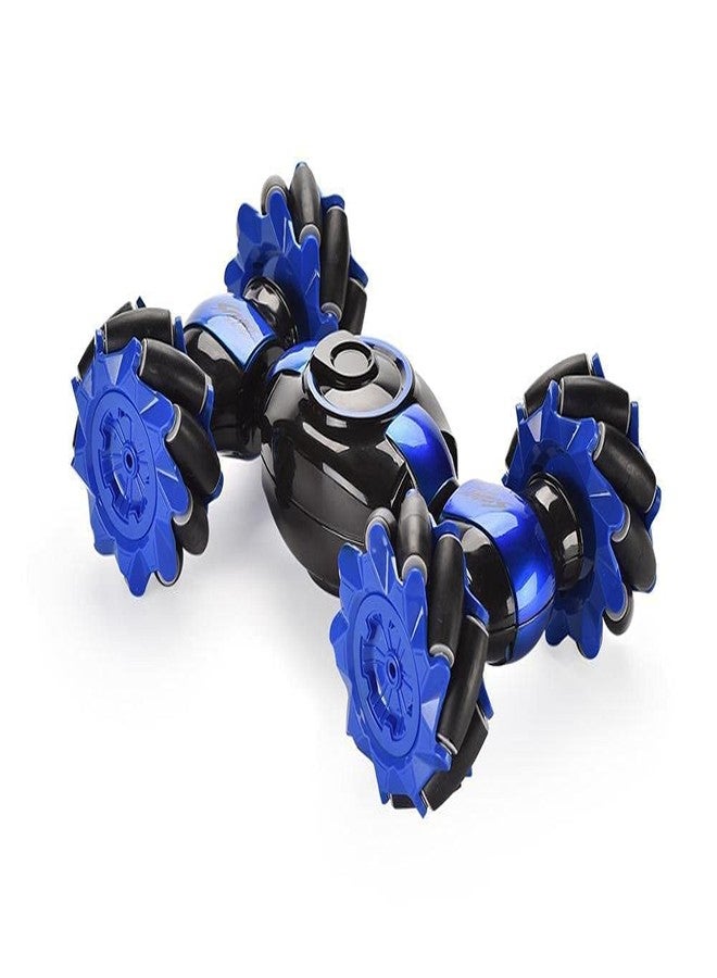 ANTALYA New Play Hand Gesture Speed Car Toy Remote Control Stunt Car with Light and Sensor Watch Double Side Rotating Car Toy for Kids (Multicolor) - Image 3