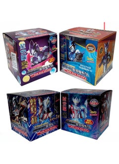 Ultraman 3D Transformation Card Gold Card Collection Toy Flash Card Ott Game Full Star Card Full Set Of Children's Cards-Color:Full Star Flash Cards 18 Packs [126 Cards] Hot Sale-Specifications:Ultraman Card