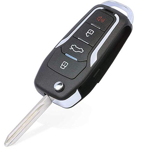 Beefunny Pair Replacement Upgraded Flip Remote Car Key Fob 315MHz 4D63 Chip for Ford Lincoln Mercury CWTWB1U345, CWTWB1U331, CWTWB1U322, GQ43VT11T - Image 3