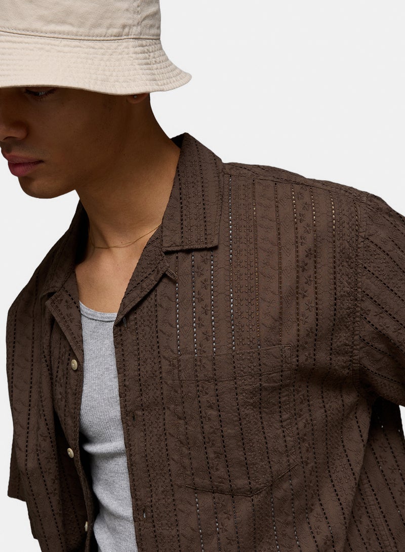 American Eagle AE Poolside Button-Up Shirt - Image 5